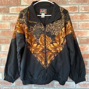 Vintage Argee 90s Windbreaker Jacket Full Zip Men’s Large Unisex Retro Nylon